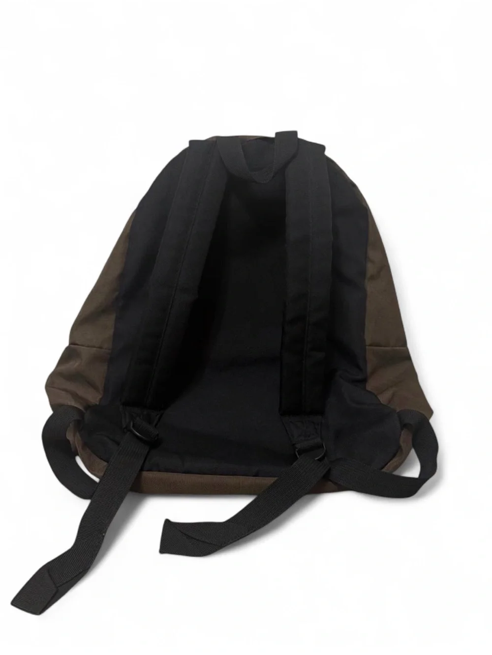 Cactus Jack by Travis Scott Brown Canvas Backpack with Red Stitching